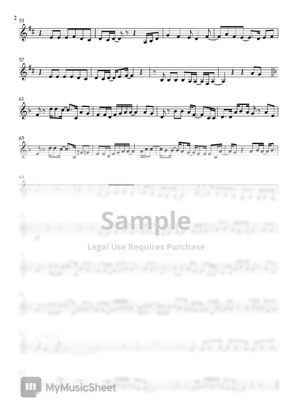 Lee Mujin - Traffic light (for Bb trumpet) by respecTRUMPET