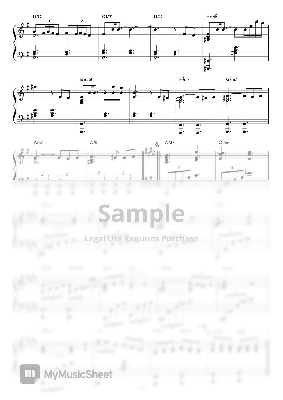 bohemianvoodoo - 石の教会 by piano*score