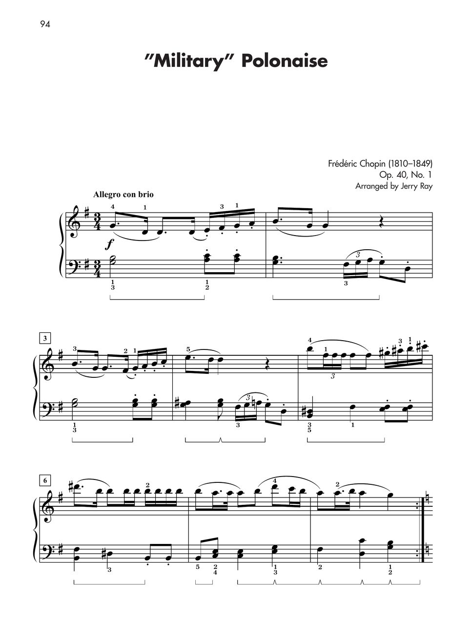 Artist military polonaise chopin easy pdf sheets by artist