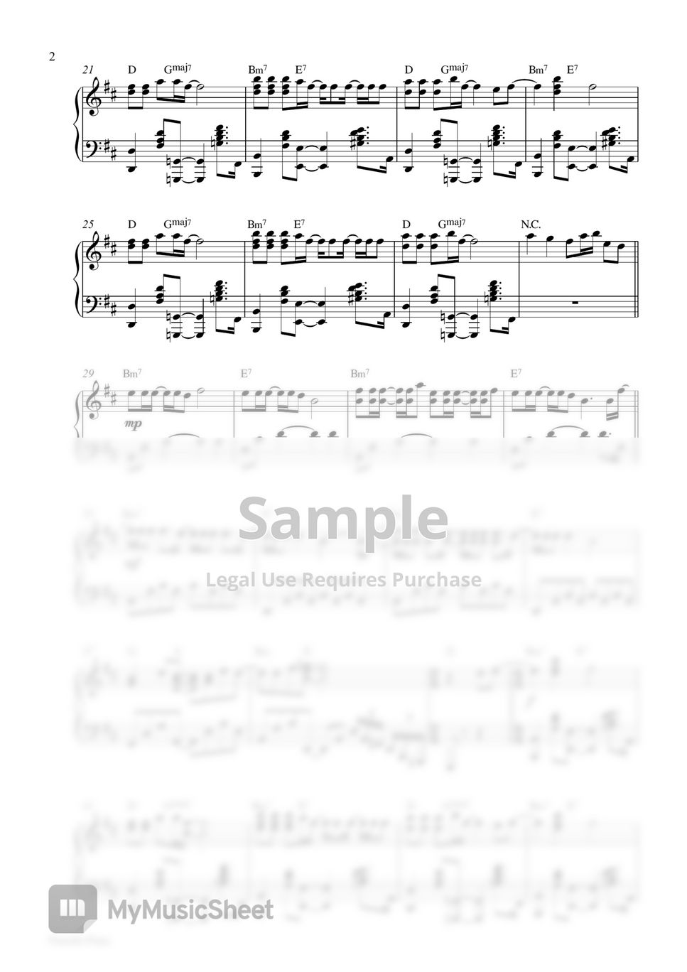 Dua Lipa - Dance The Night (Piano Sheet) by Pianella Piano