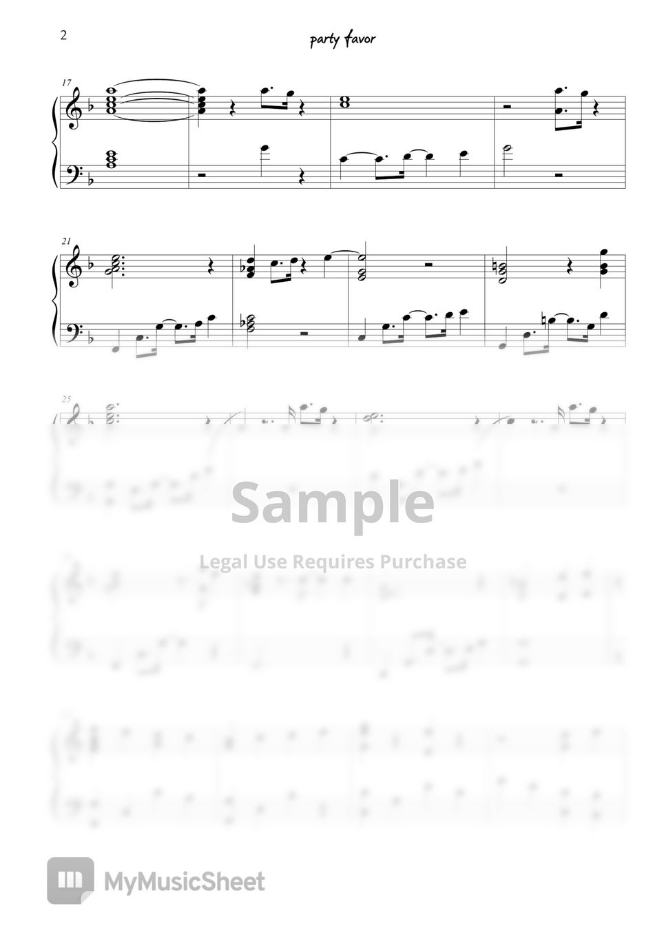 Billie Eilish party favor Sheets by Cielle