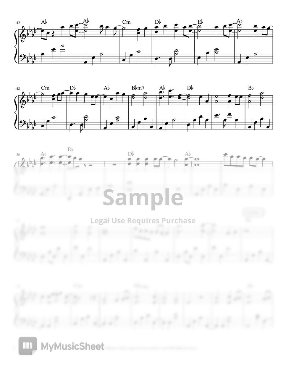 Moira dela Torre - Tagpuan (piano sheet music) by Mel's Music Corner