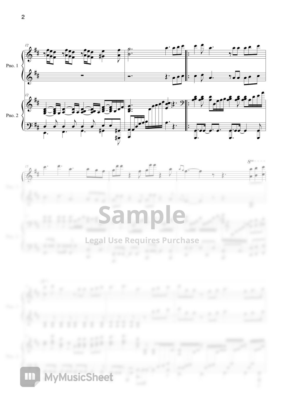 IU - Dear Name (4Hands Piano) by Bella&Lucas