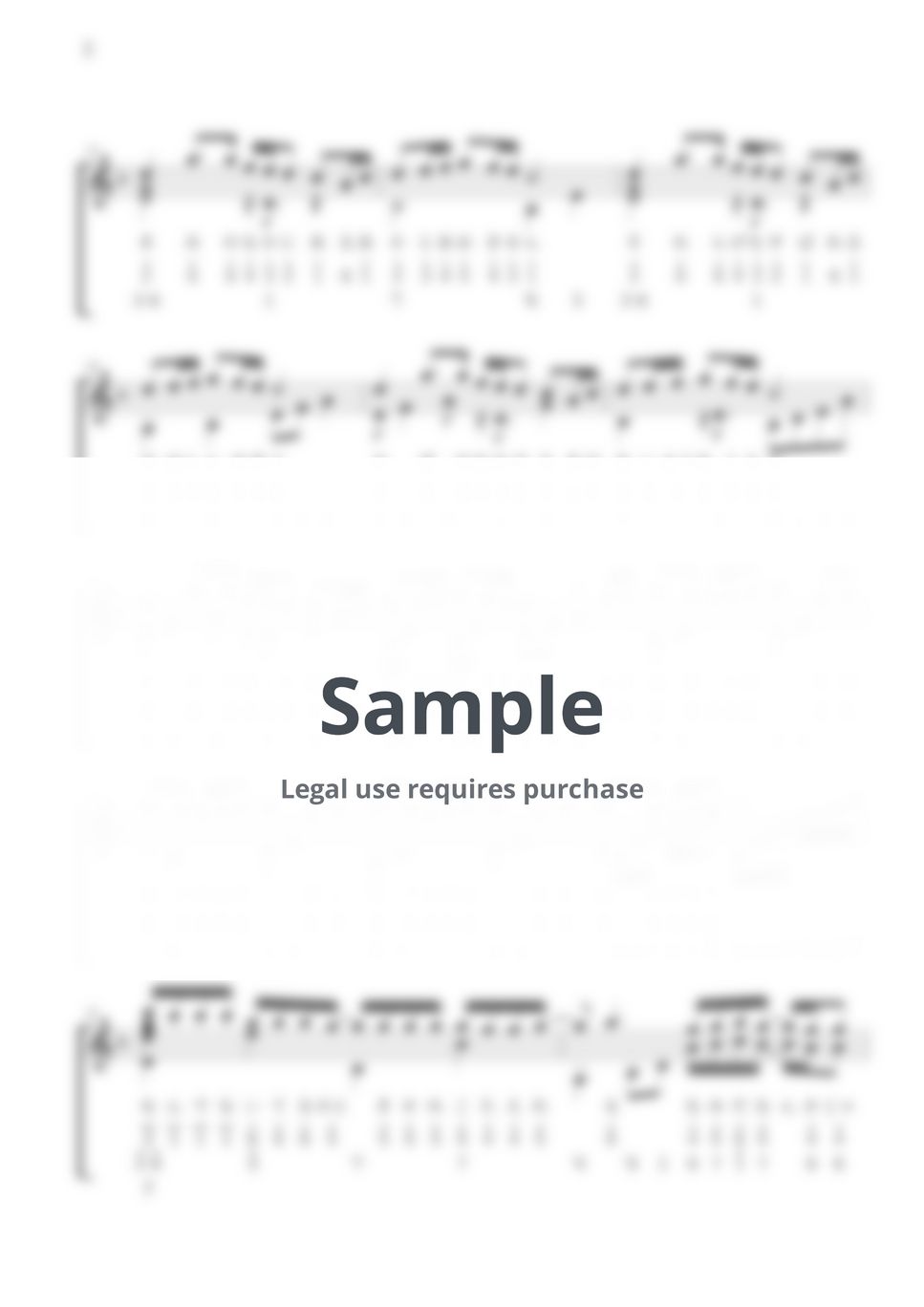 RADWIMPS - Suzume (feat. Toaka) / 21 keys kalimba Tab / Number Notation by Misa / Kalimba Music