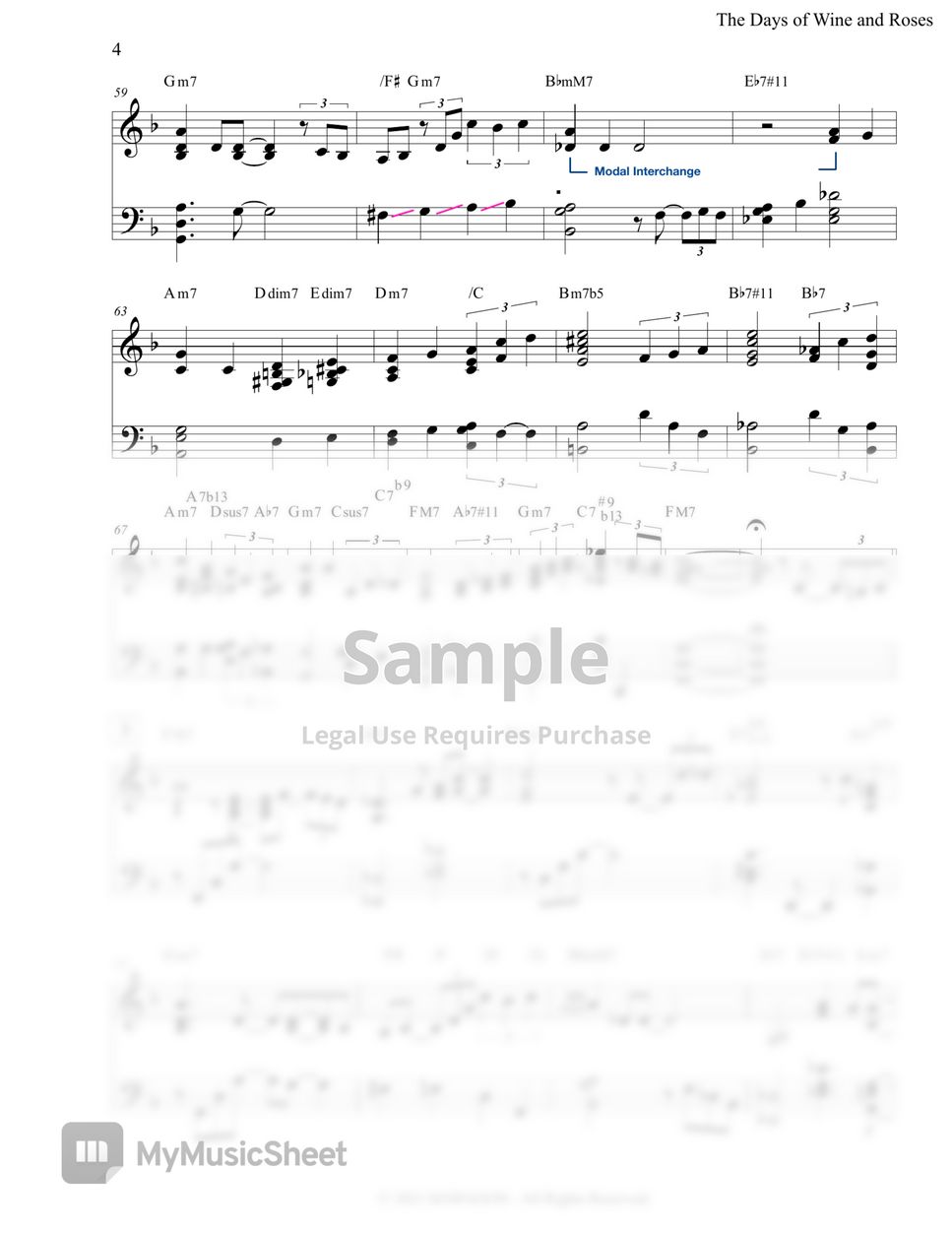 HAWAGON - The Days of Wine and Roses - Melody Practice 3 Steps by HAWAGON