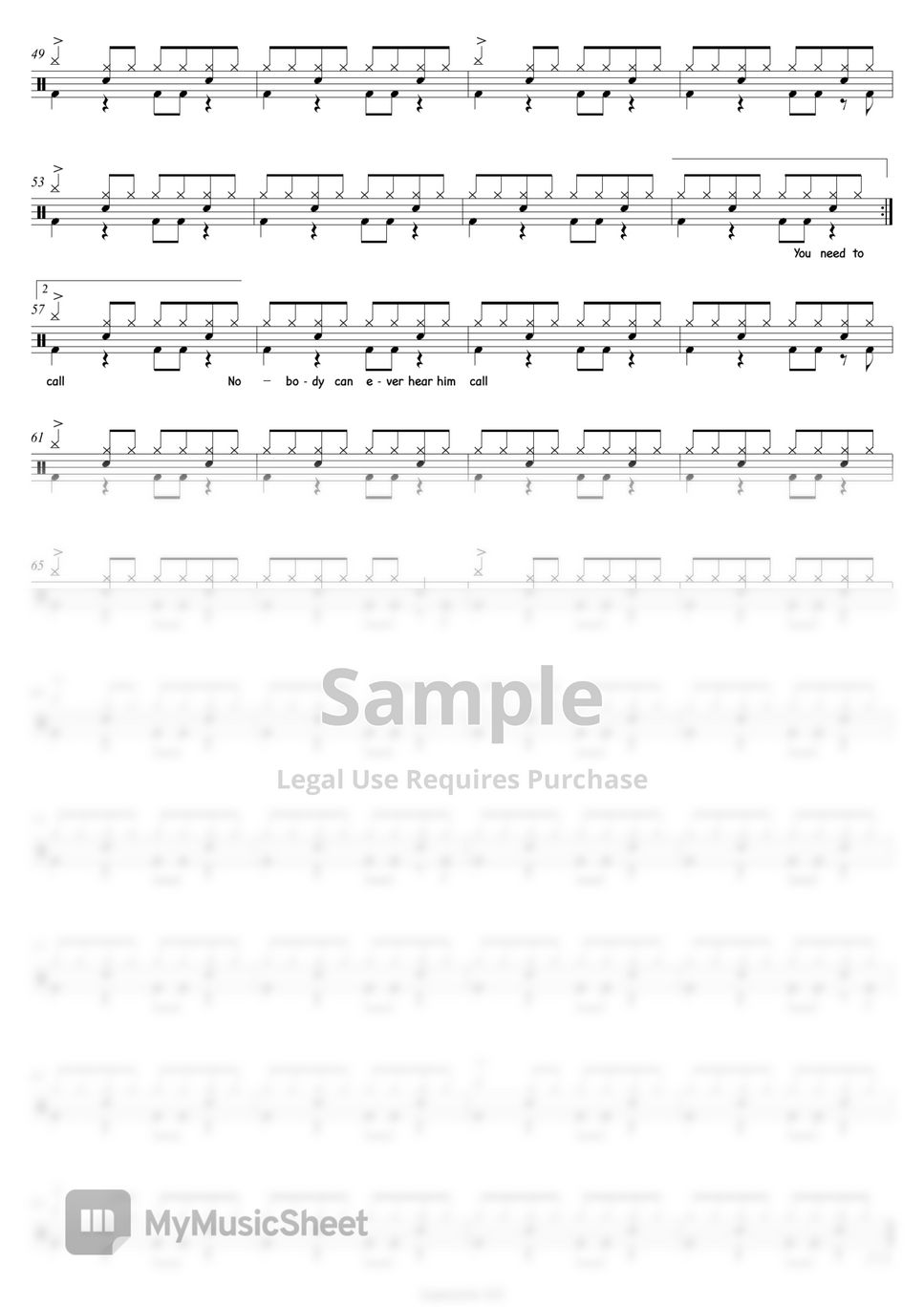 Oasis - Supersonic | Drums