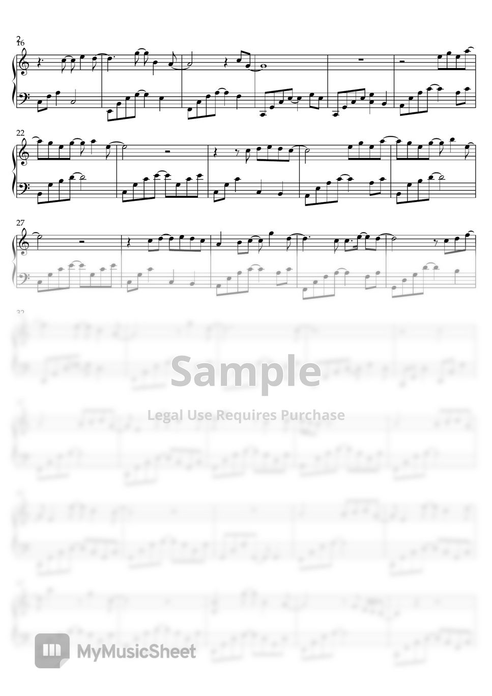 林家謙 Terence Lam 怪我只敢做好人 Sheets by C Music