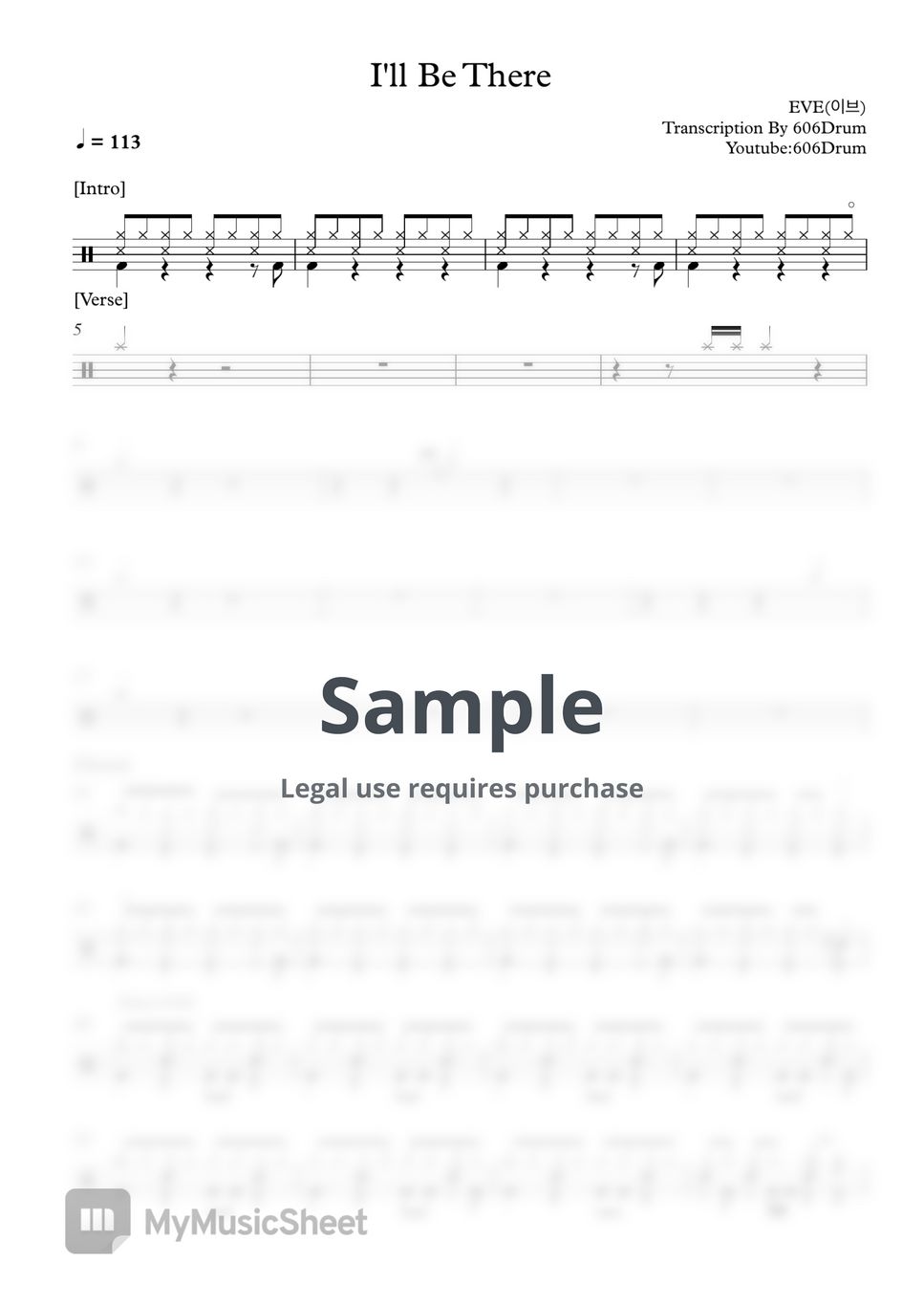 eve-i-ll-be-there-sheets-by-606drum