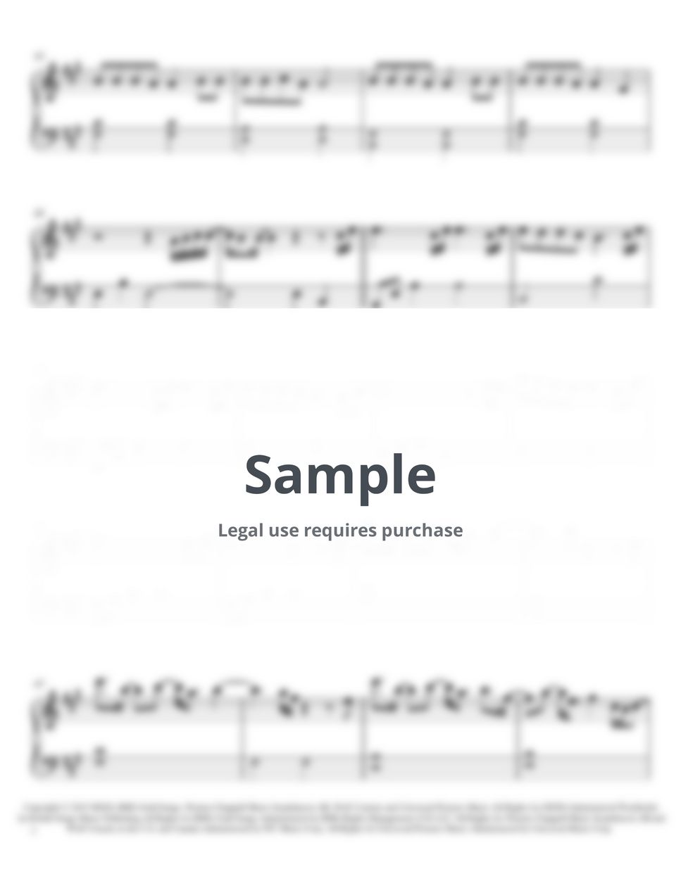 Ellie Goulding Love Me Like You Do (Easy Harp) Sheets by Sally Beaumont