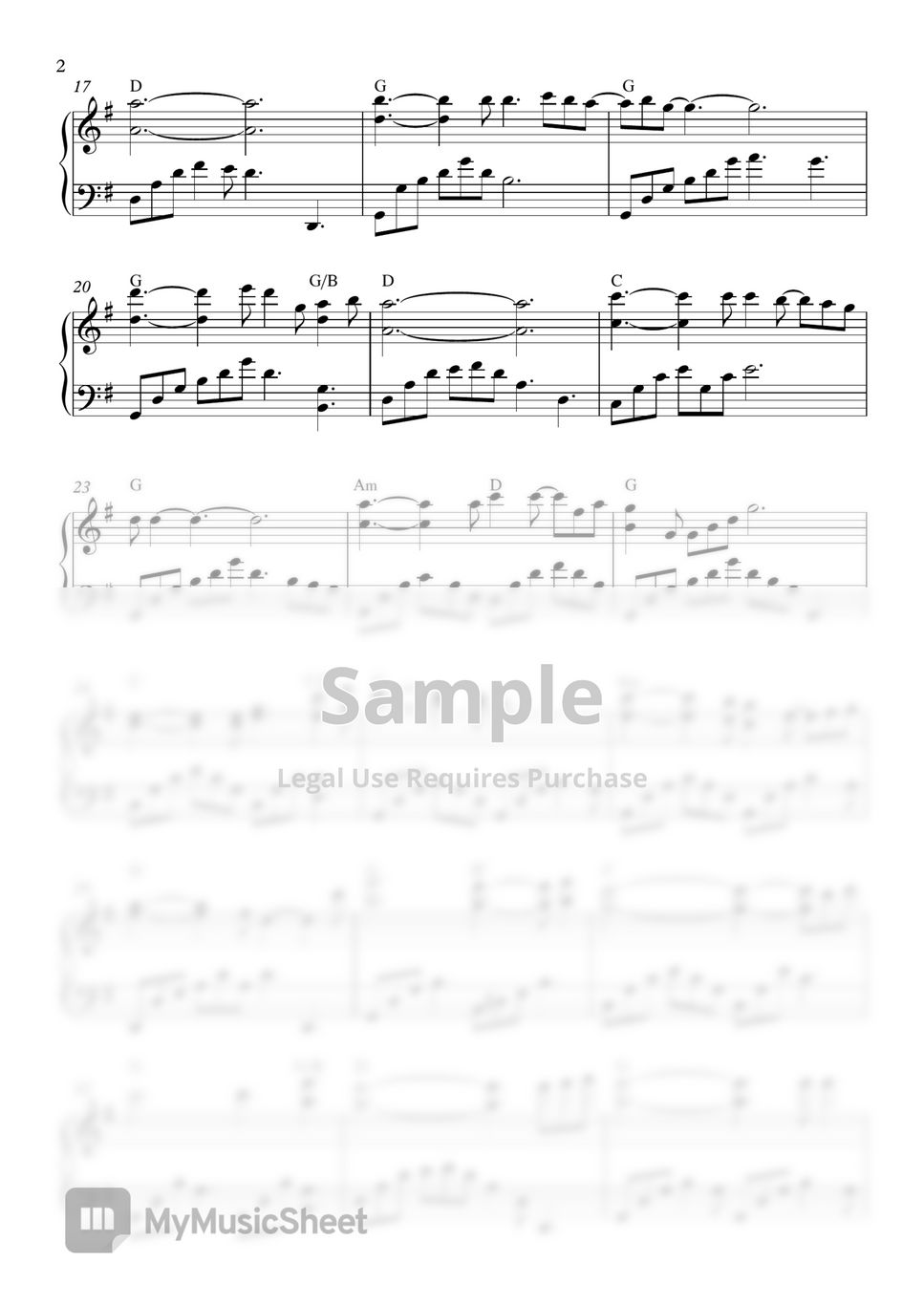 임영웅 (Lim Young Woong) - 별빛 같은 나의 사랑아 (My Starry Love) (Easy Key Include) by SweetPiano