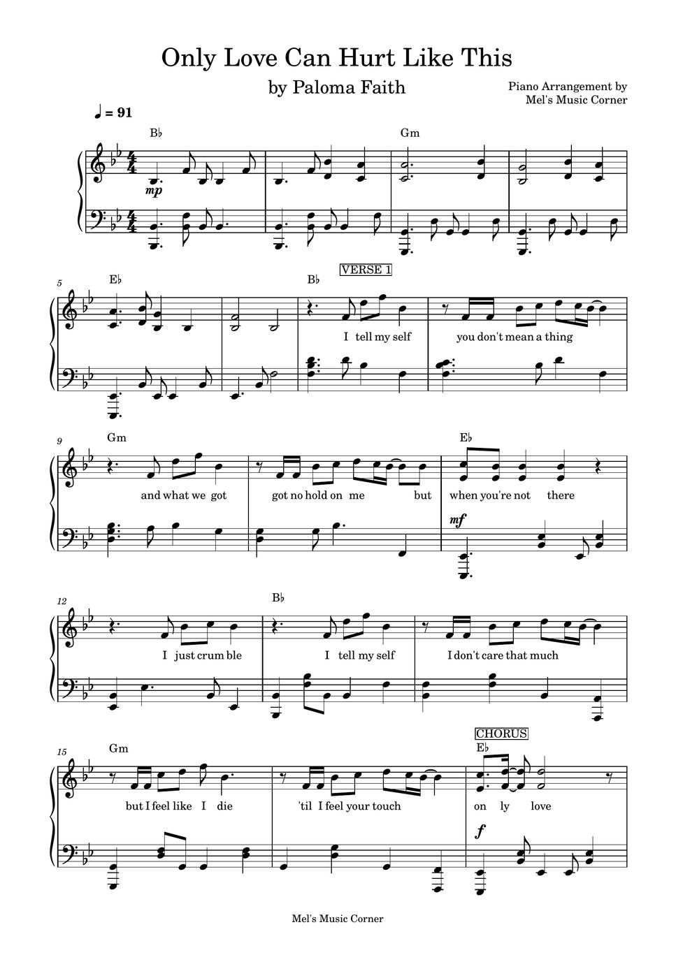 Paloma Faith Only Love Can Hurt Like This Piano Sheet Music   41ef0731588389129947fe7483464a2d