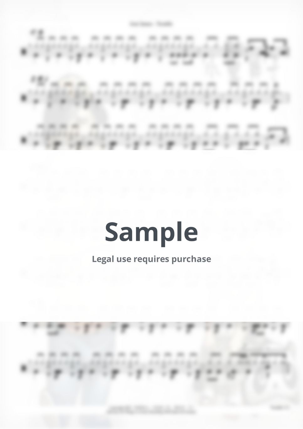 José James Trouble (José James Trouble 鼓譜 出自专辑《No Beginning No End