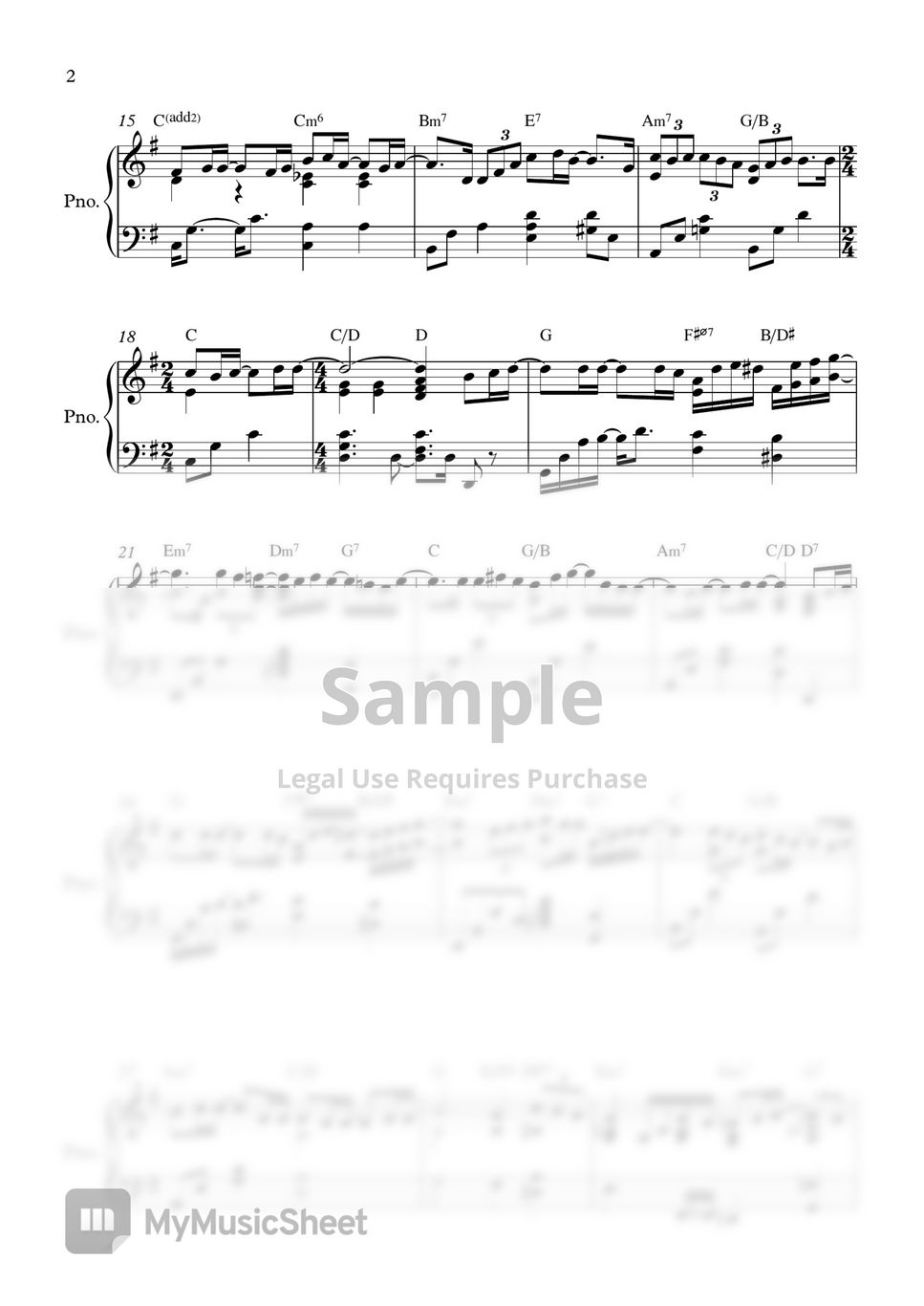 nilo-pass-by-pianoinu-sheets