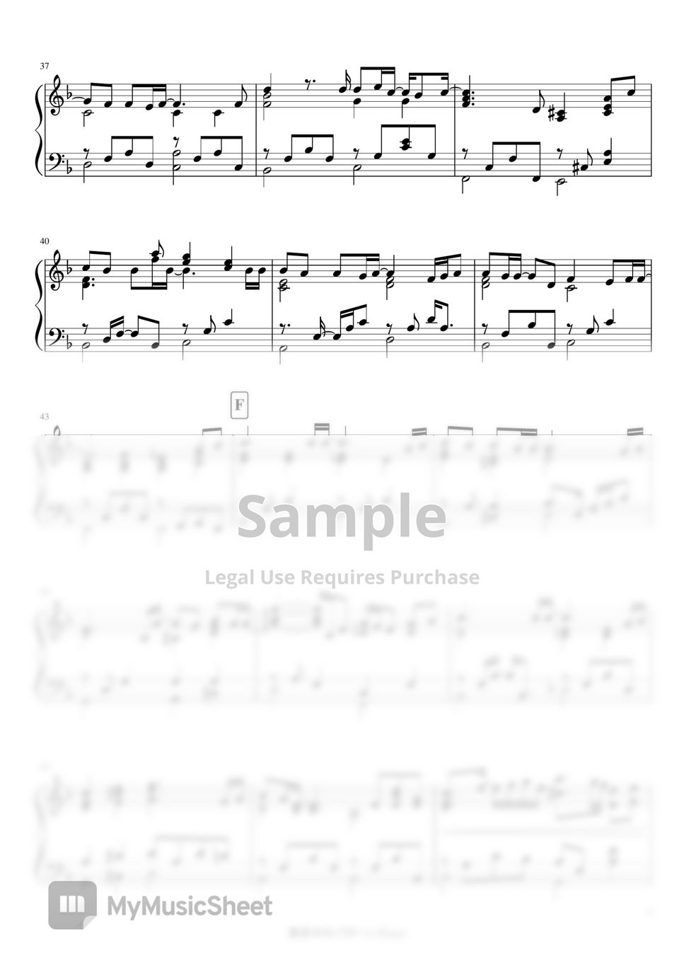 Guardian Battle Theme Sheet music for Piano (Solo)