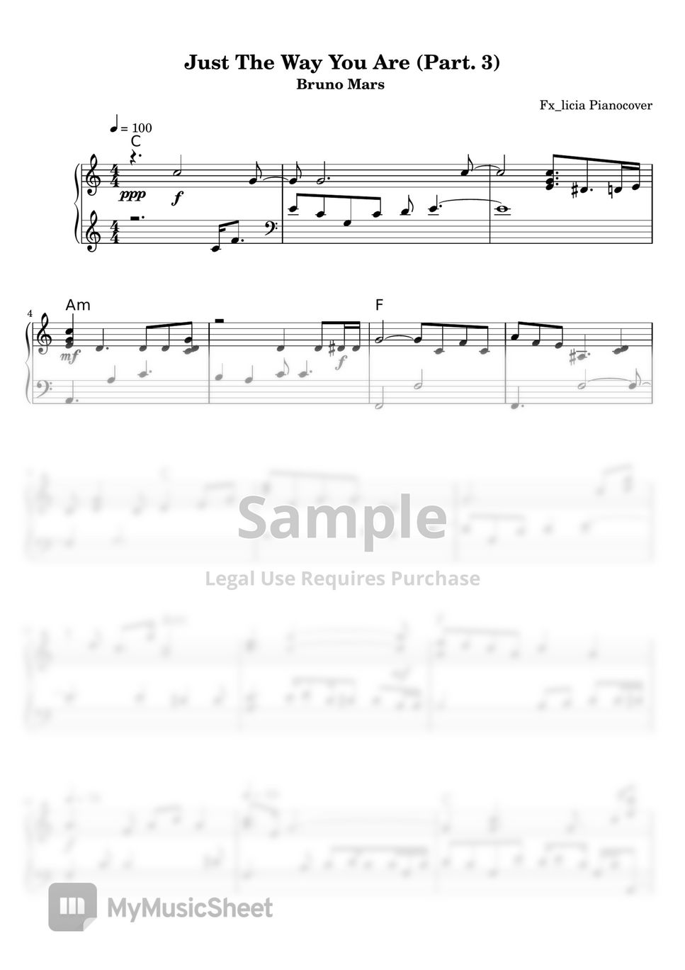 bruno-mars-just-the-way-you-are-by-fx-licia-pianocover