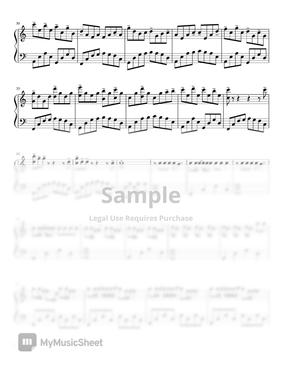 Bts your eyes tell by scores4piano