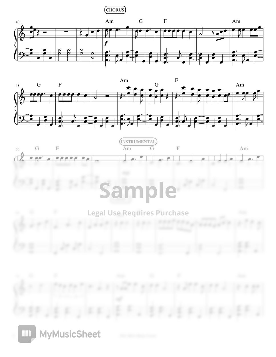 BINI - Born to Win (piano sheet music) by Mel's Music Corner