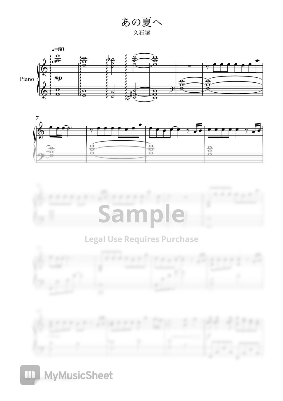 joe-hisaishi-one-summer-s-day-sheets-by-harugona-s-piano-room