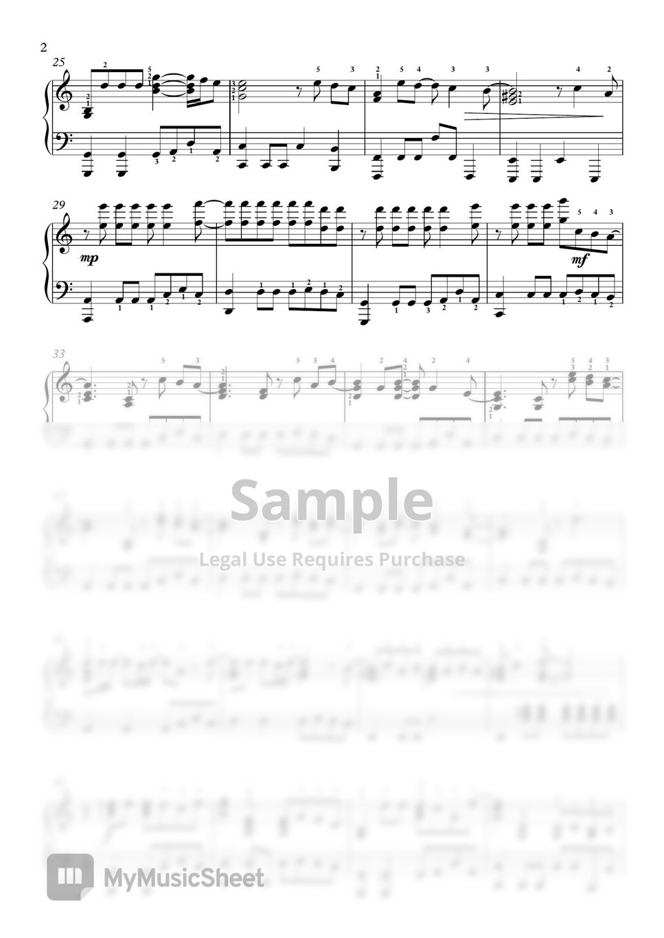 Miley Cyrus Flowers Sheets by Adelina Piano