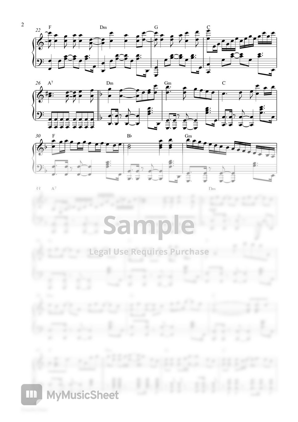 IVE - After LIKE (Piano Sheet) by Pianella Piano