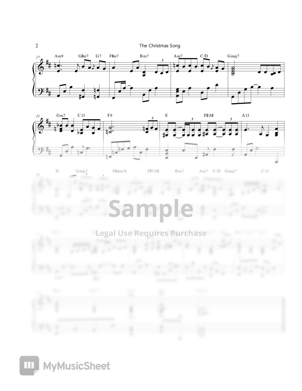 christmas-carol-the-christmas-song-sheets-by-piano-hug