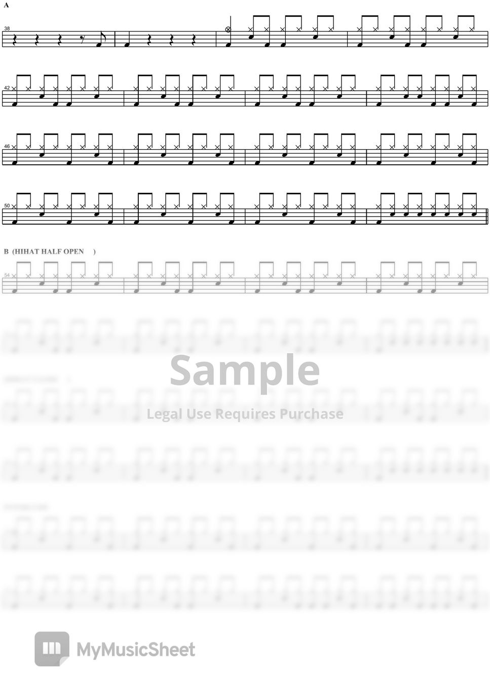 Creedence Clearwater Revival Cotton Fields 악보 by COPYDRUM