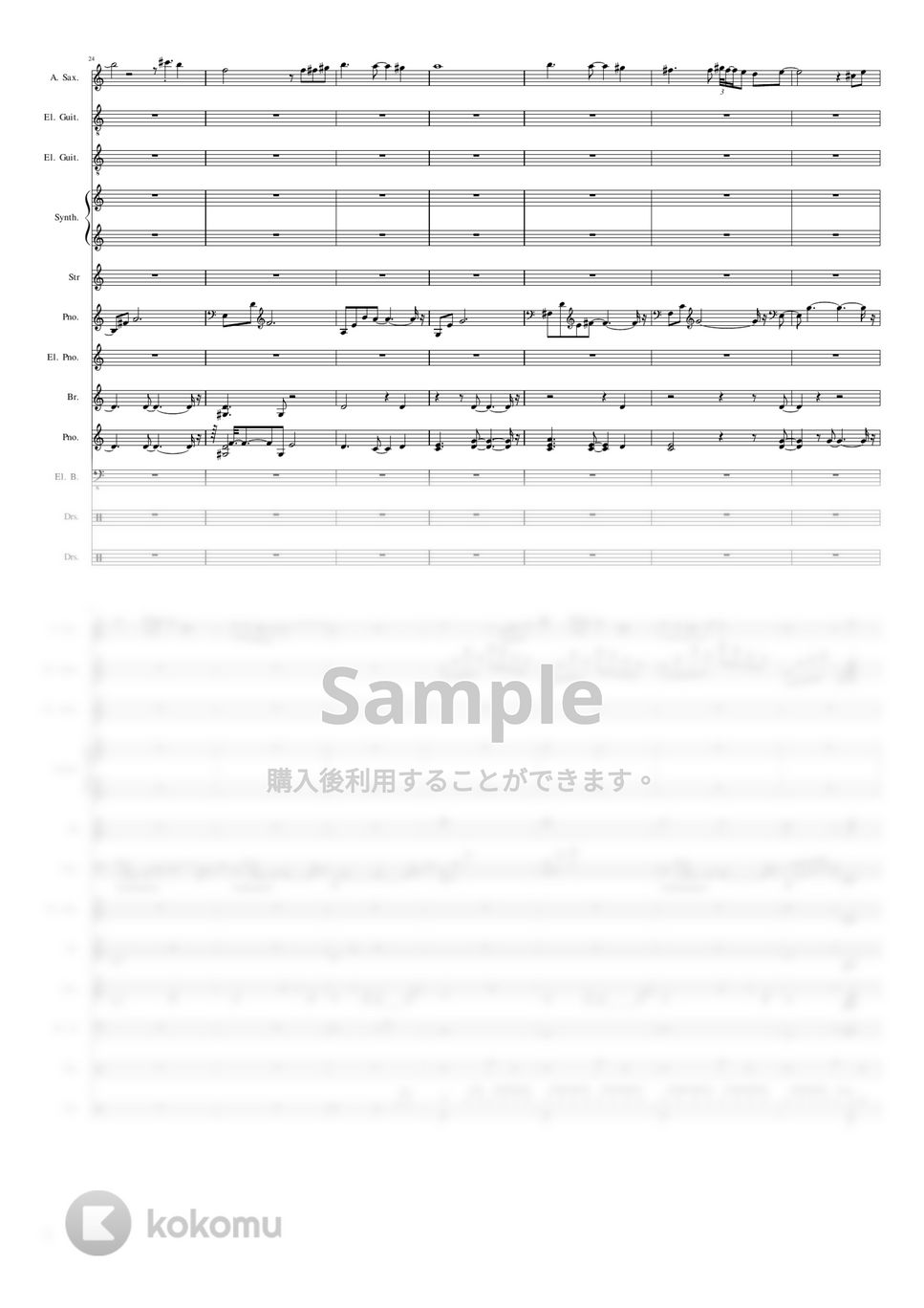 T-SQUARE 夏の惑星 バンドスコア T-SQUARE BAND SCORE 「夏の惑星」 T