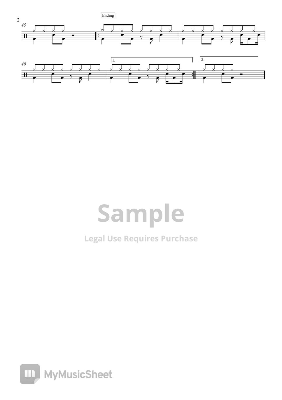 aespa-spicy-sheets-by-drum-transcription-leo-alvarado