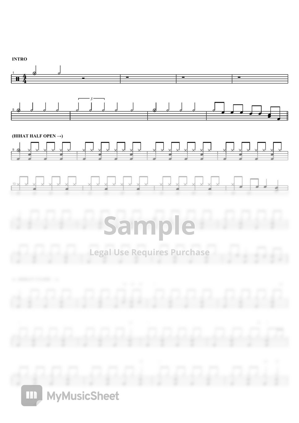 Men at work who can it be now sheets by copydrum