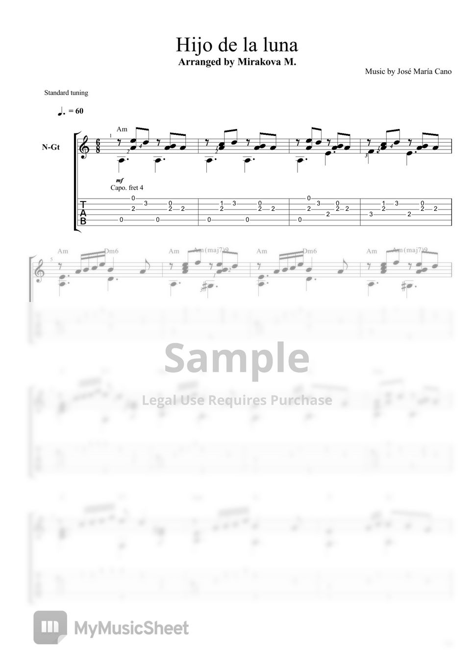 Micano Hijo de la luna Tab + 1staff by Marina Mirakova