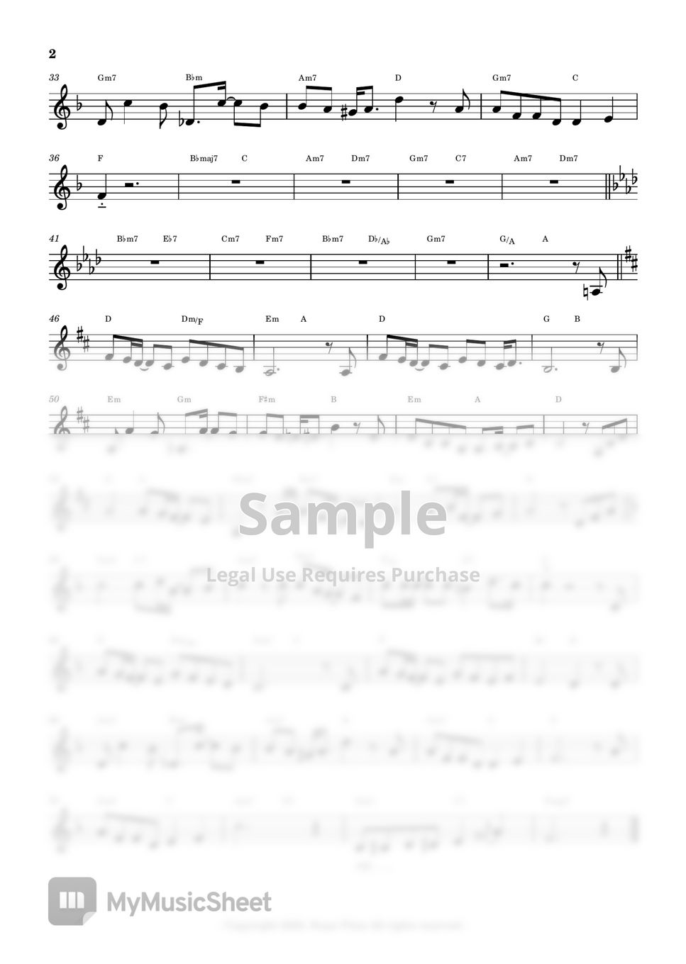 권진원 - Happy Birthday To You (Flute Sheet Music) by sonye flute