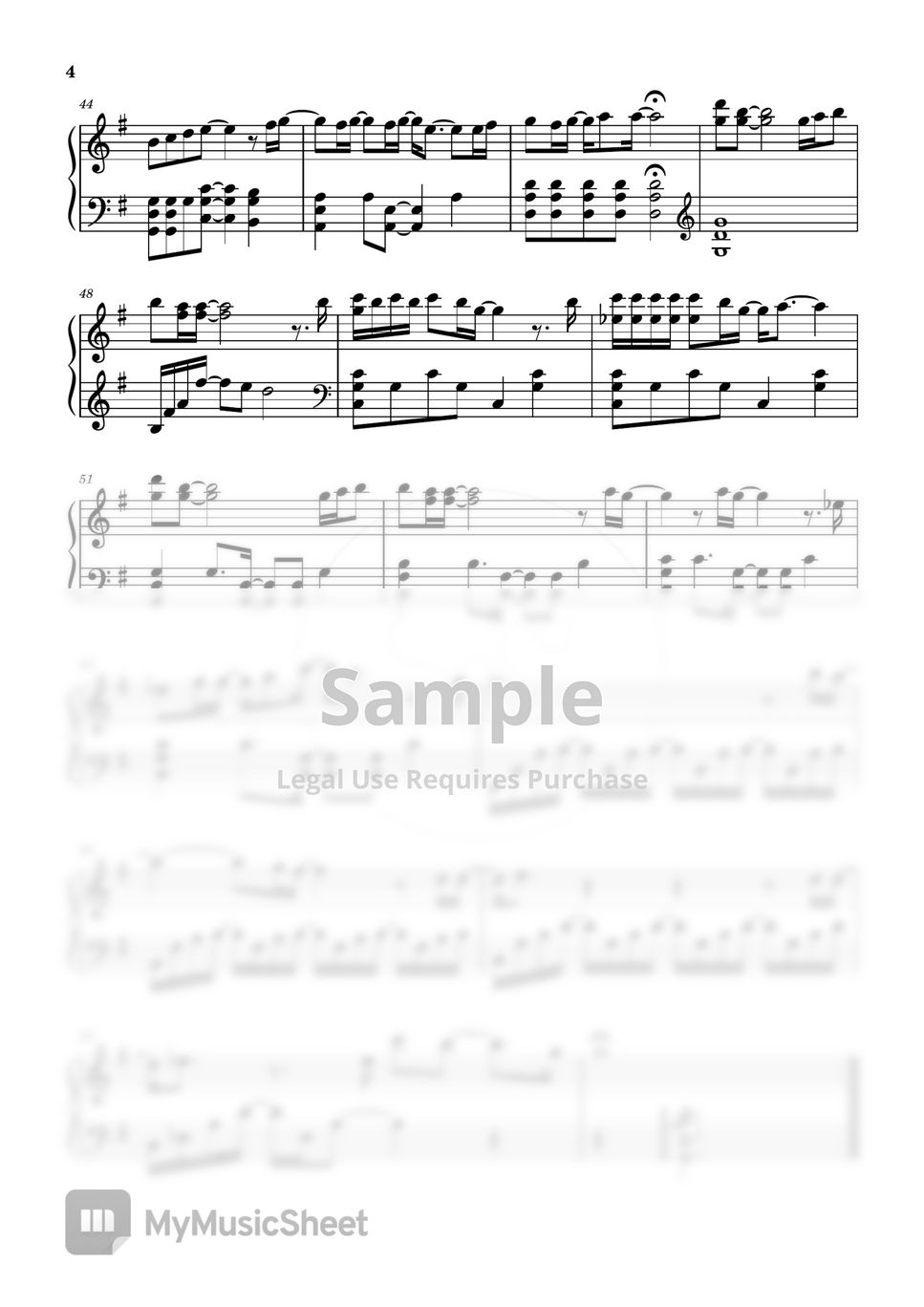 [Doom At Your Service OST] Baekhyun (EXO) - U (G Major) (Solo Piano) by SOI Piano Cover