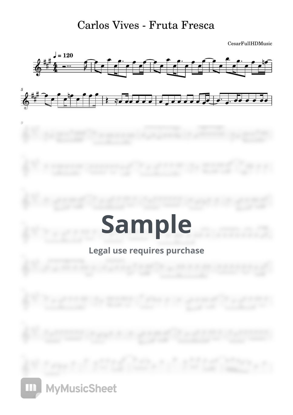 Carlos Vives - Fruta Fresca