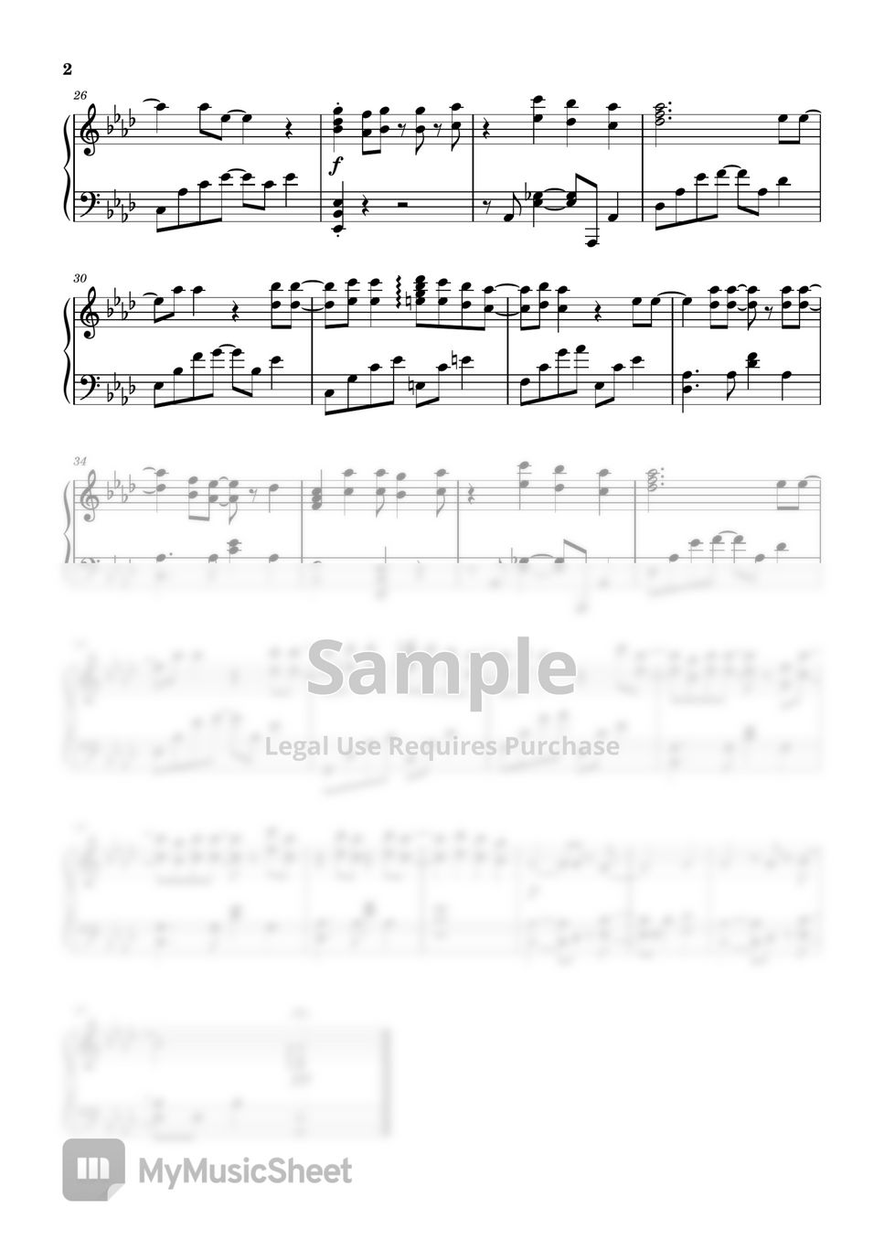 Isekai Ojisan ED - Ichibanboshi Sonority (Normal ver) by Haren Easy Piano