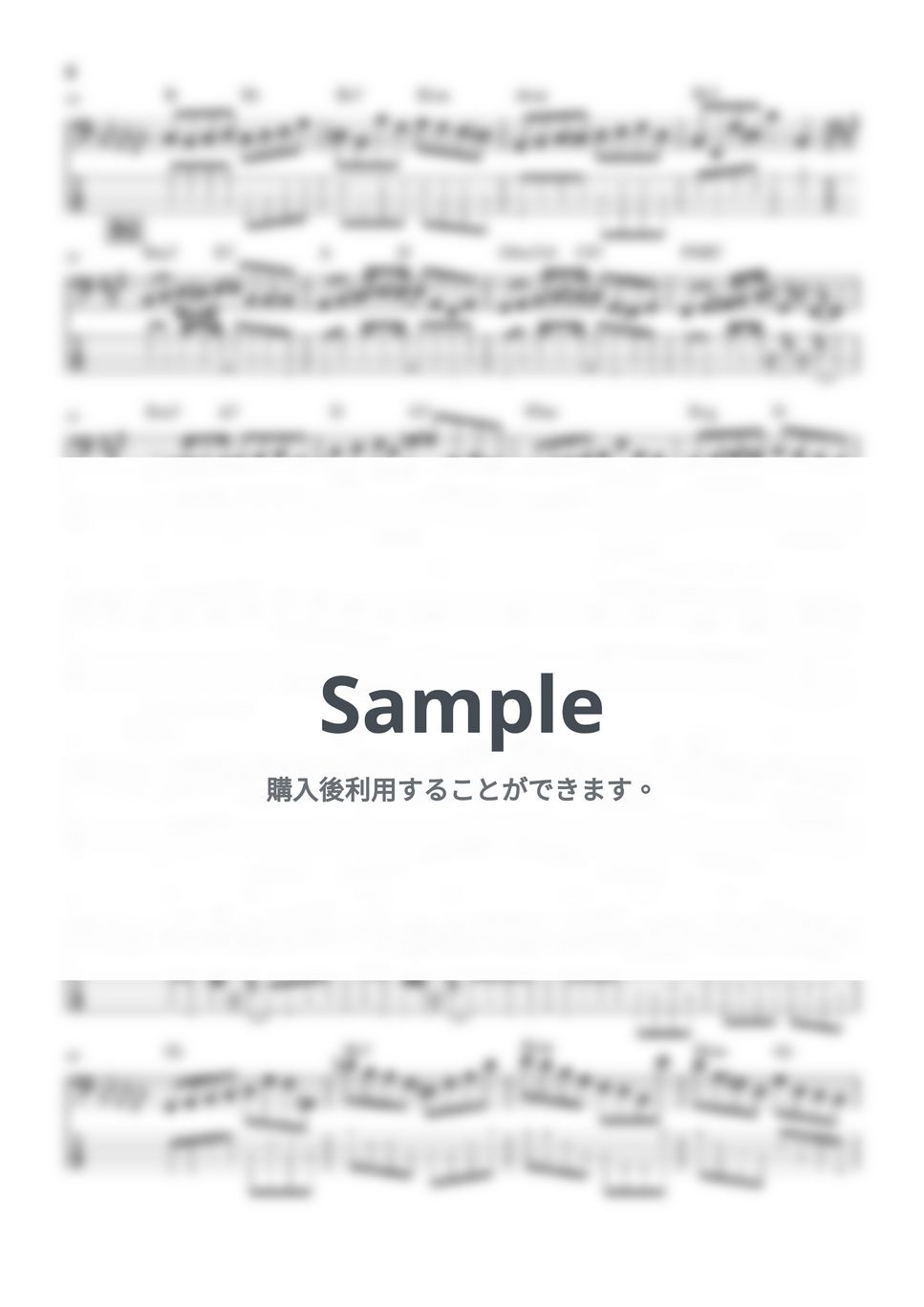 Official髭男dism - ミックスナッツ (アニメ『SPY×FAMILY』オープニングテーマ、ベース譜) by Kodai Hojo