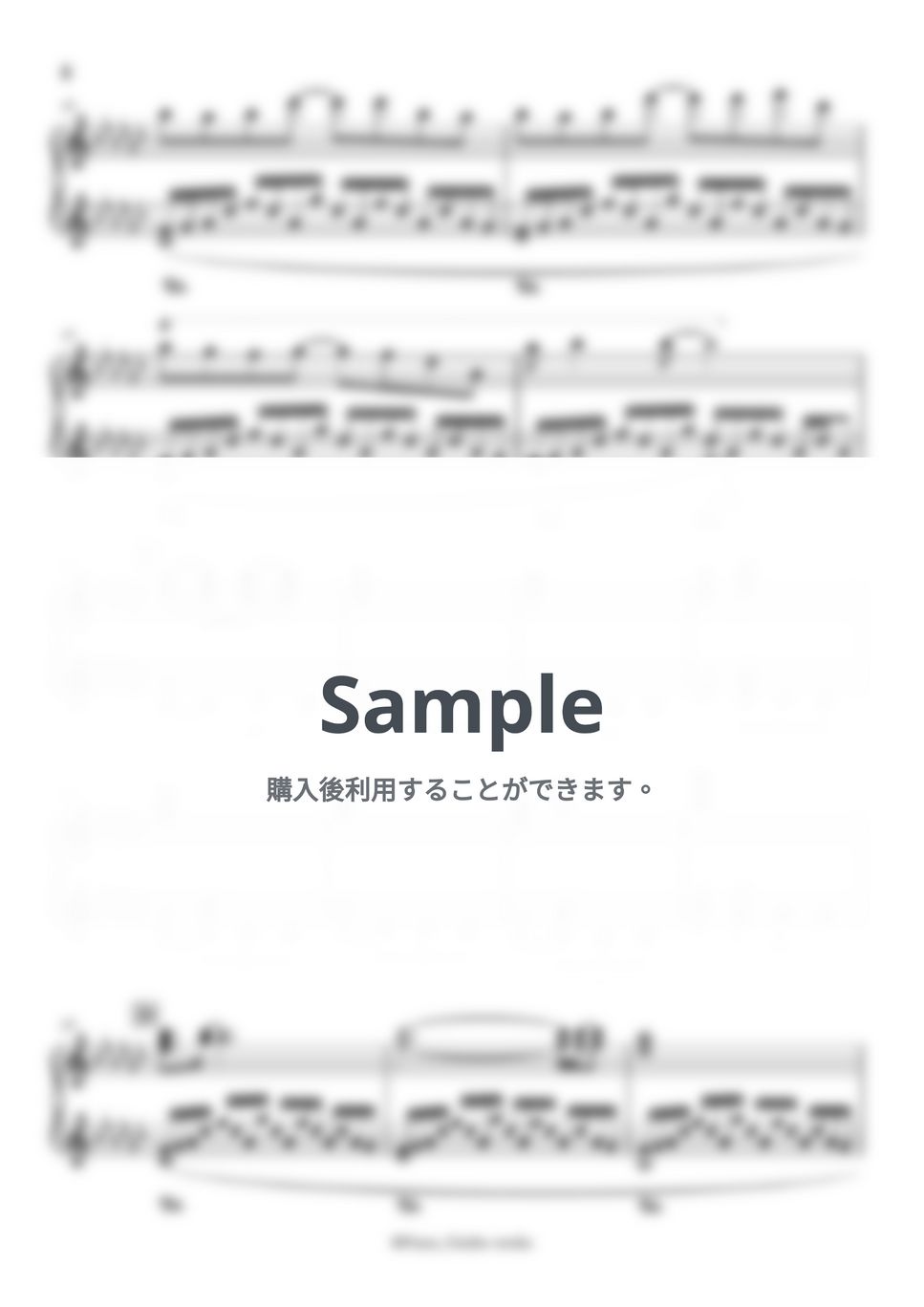 横山 克 - アゲイン「四月は君の嘘」OST by Pianoうーみho