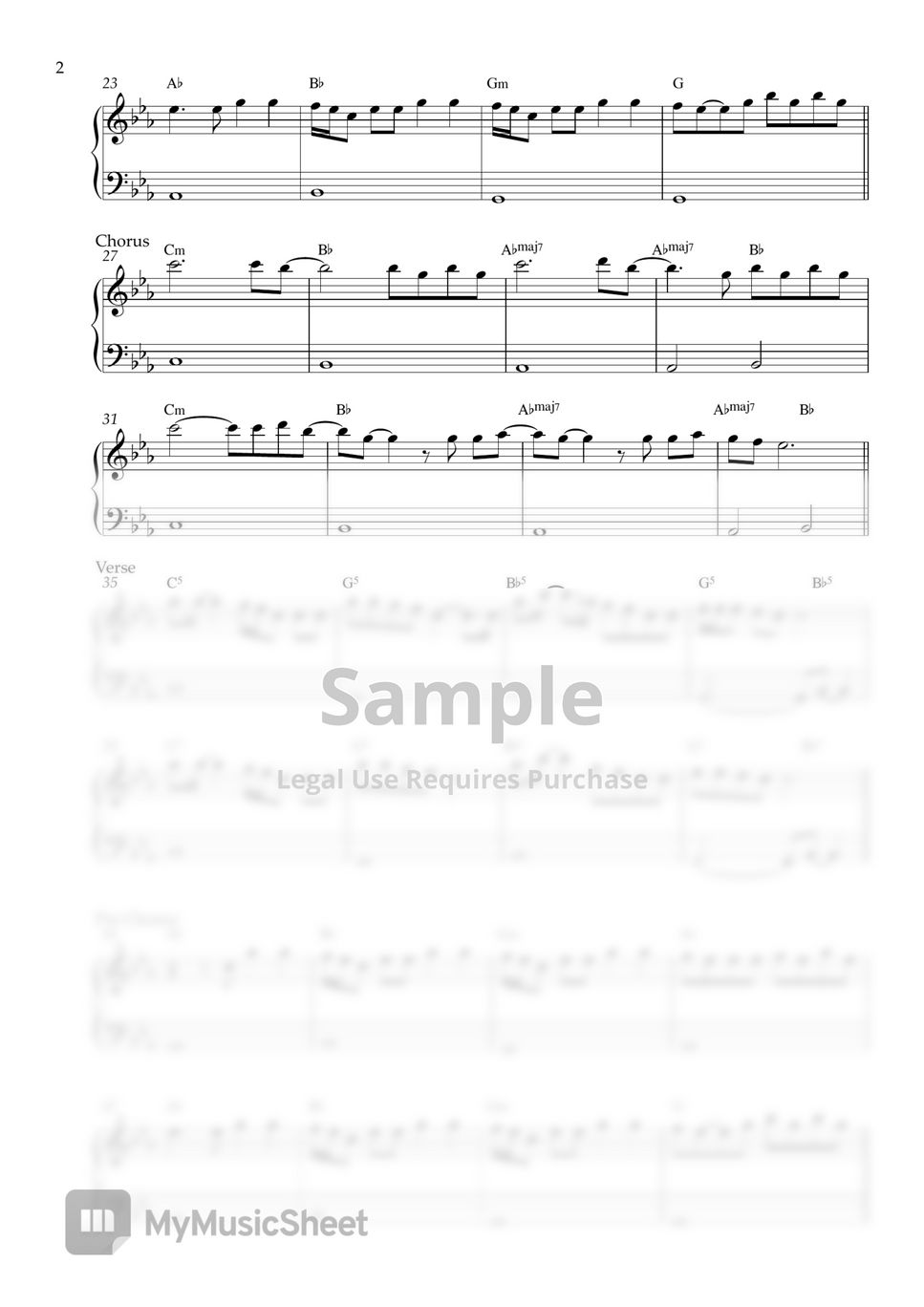 Adele - Rolling in the Deep (EASY PIANO SHEET) by Pianella Piano