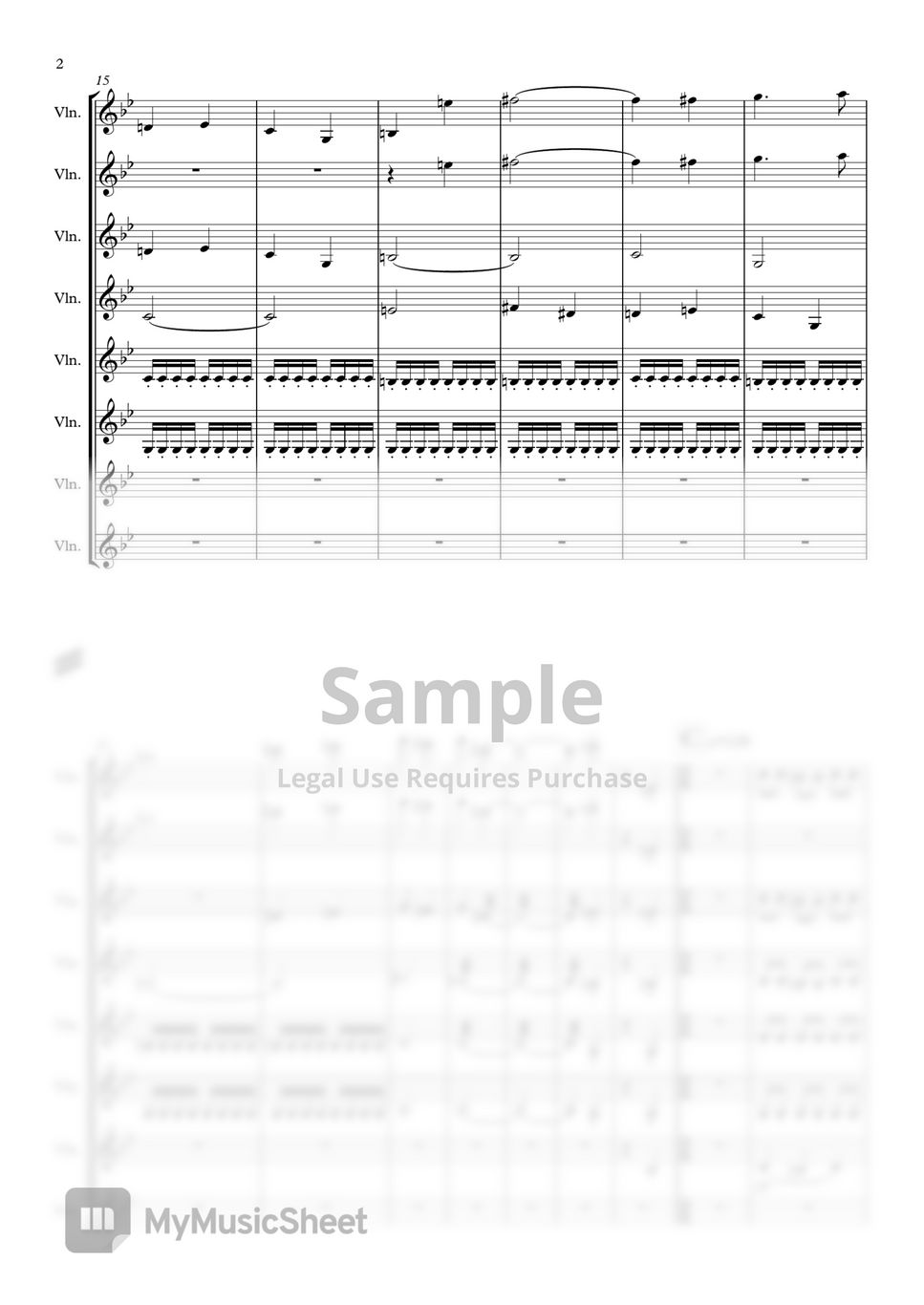 The Penthouse - 펜트하우스 BGM 2곡 (for 7 Violins) by Violin HAN