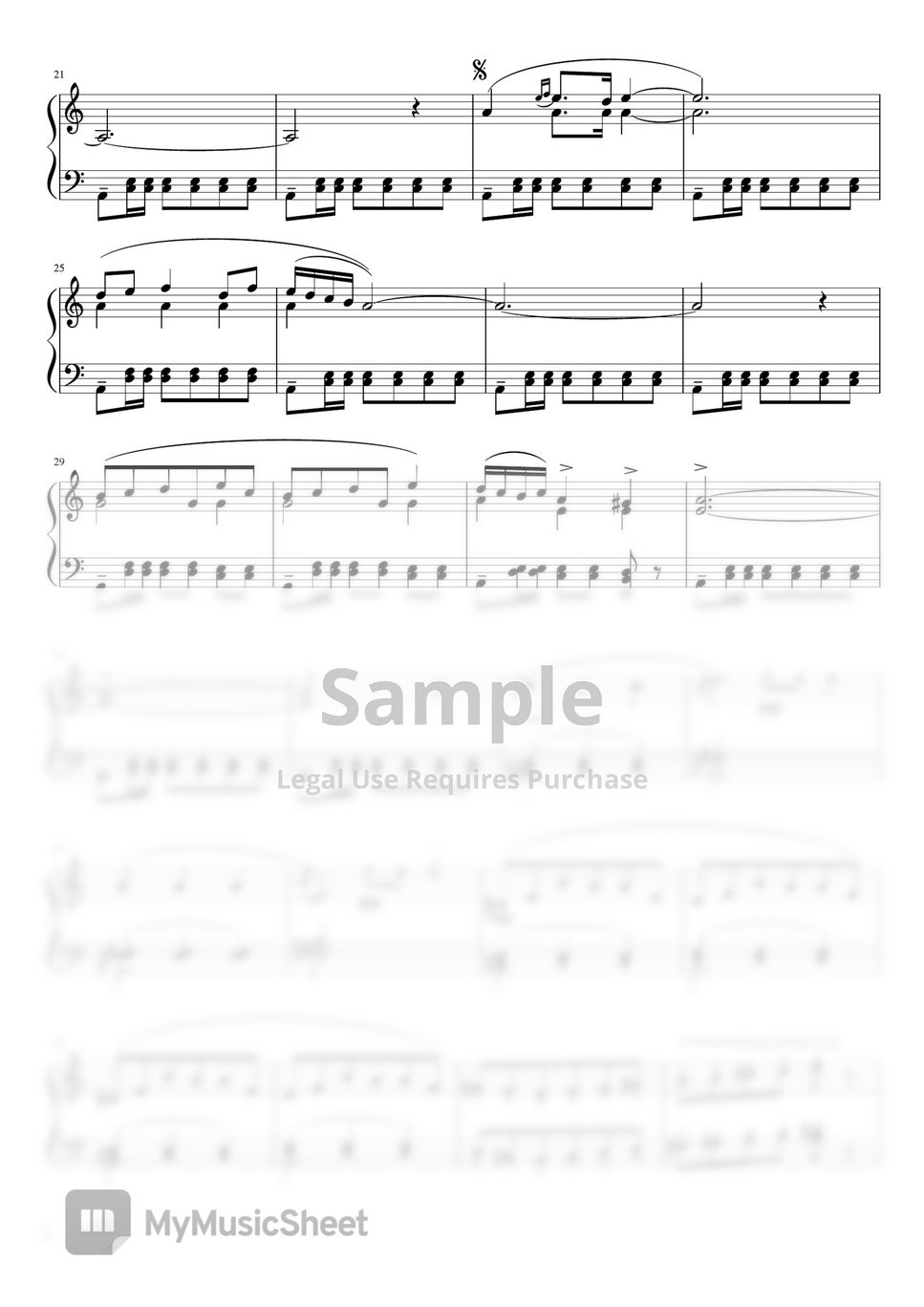 G.bizet - Spanish Serenade(Am) (pianosolo/ntermediate) by pfkaori