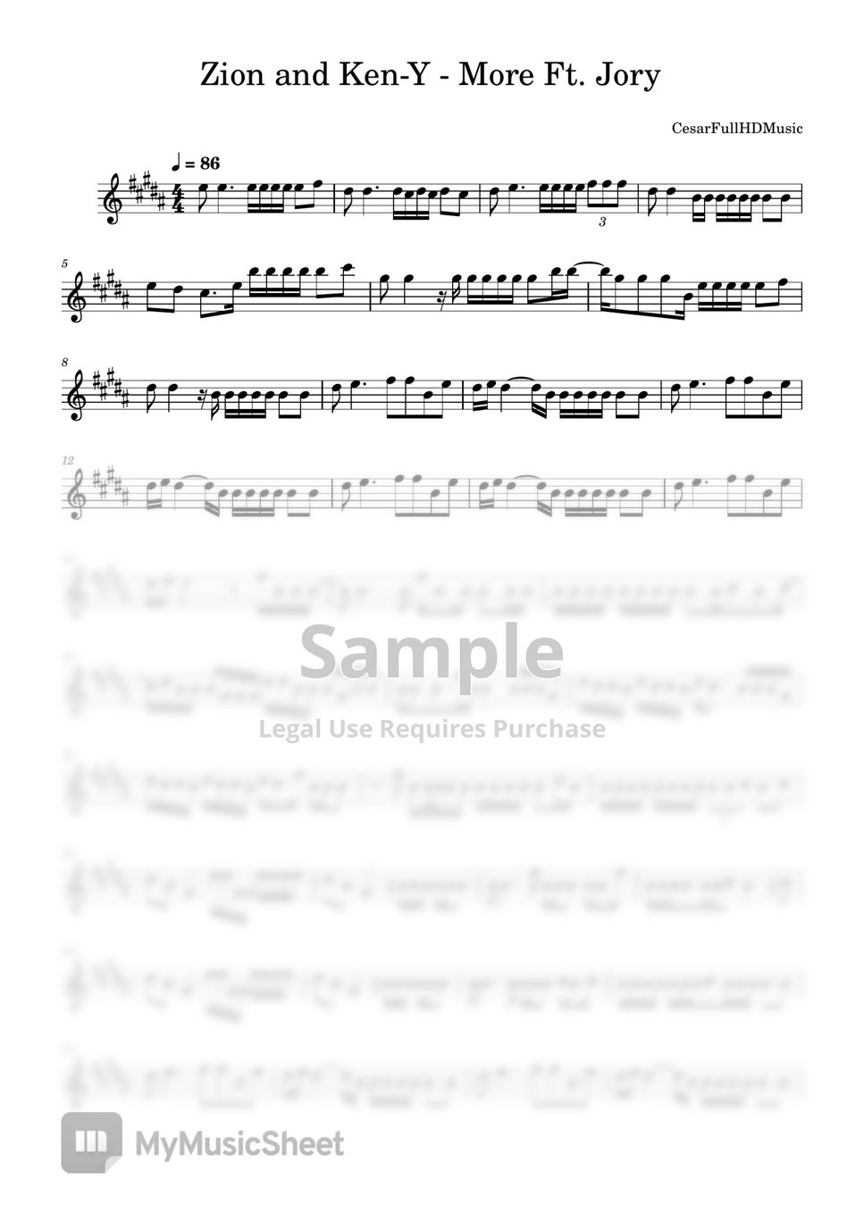 Zion and KenY Ft. Jory More Sheets