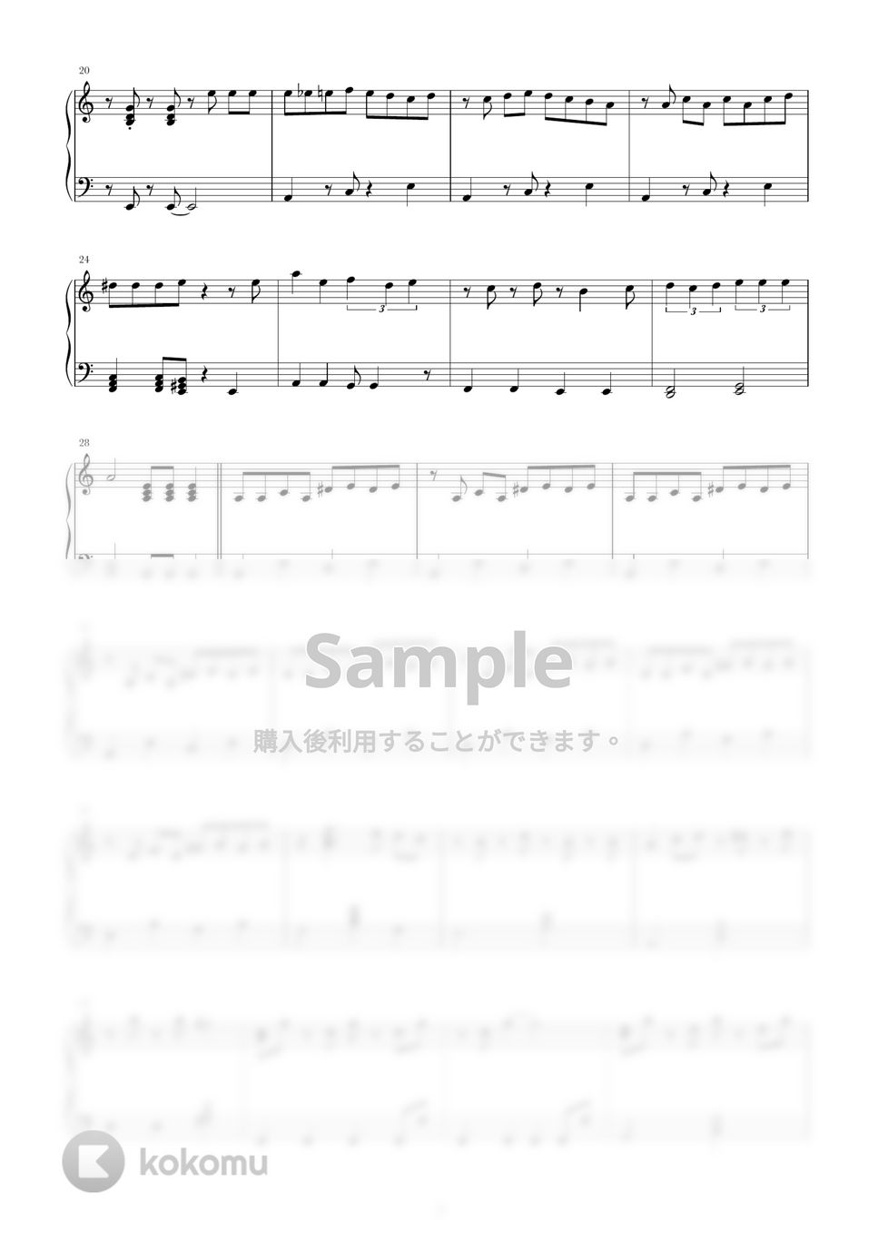 古川貴之 - 全力キング (戦隊、ヒーロー、TV,ピアノソロ) by harupi