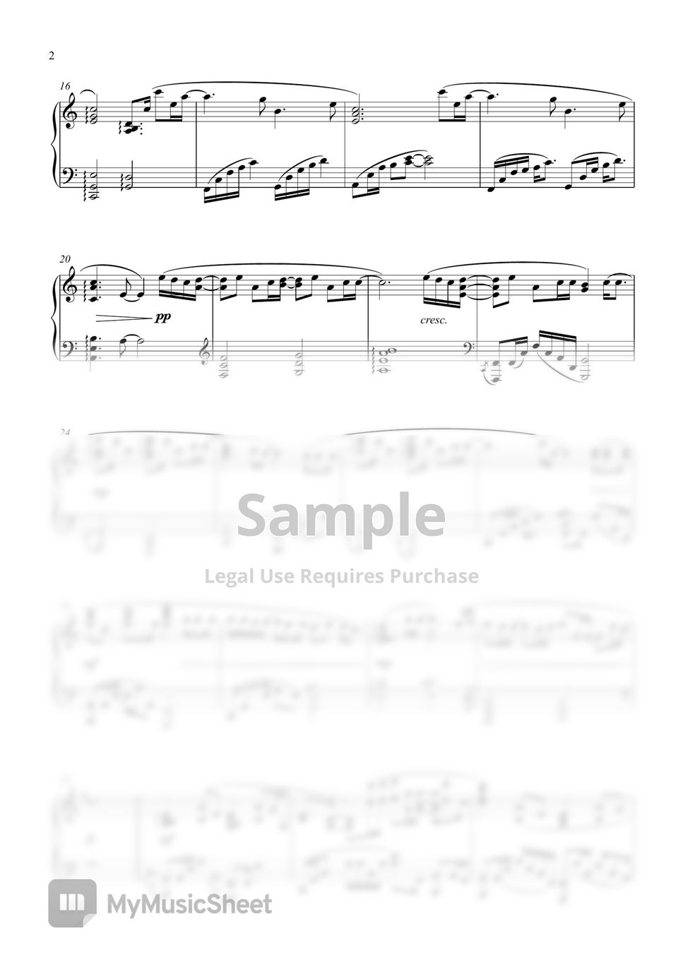 Aimer Torches (Vinland Saga) Sheets by SLSMusic