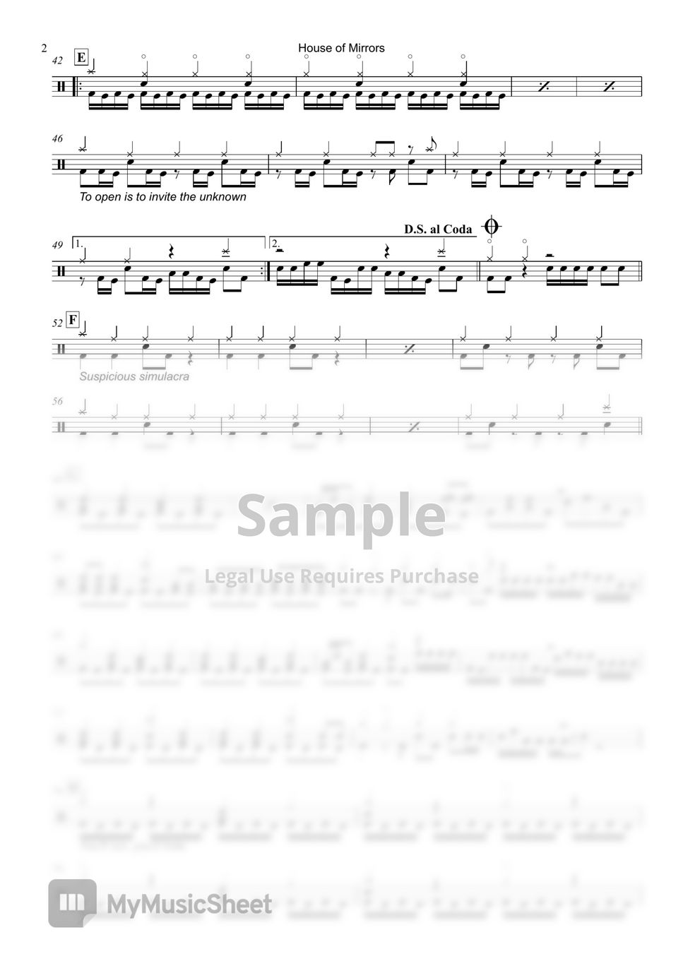 Arch Enemy House of Mirrors Sheet by Raymond Goh