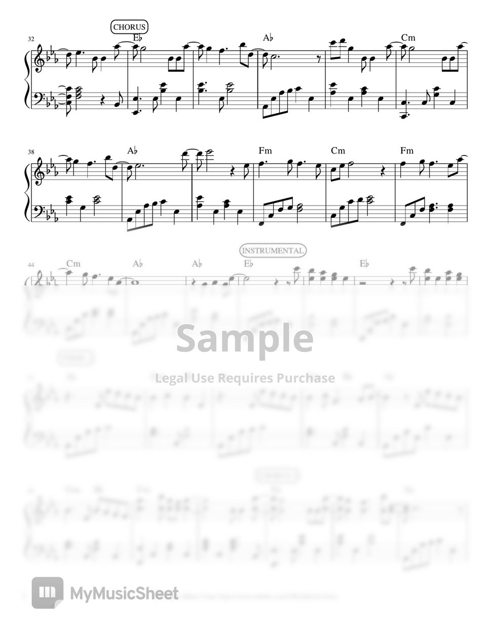Ben&Ben - Di Ka Sayang (piano sheet music) by Mel's Music Corner