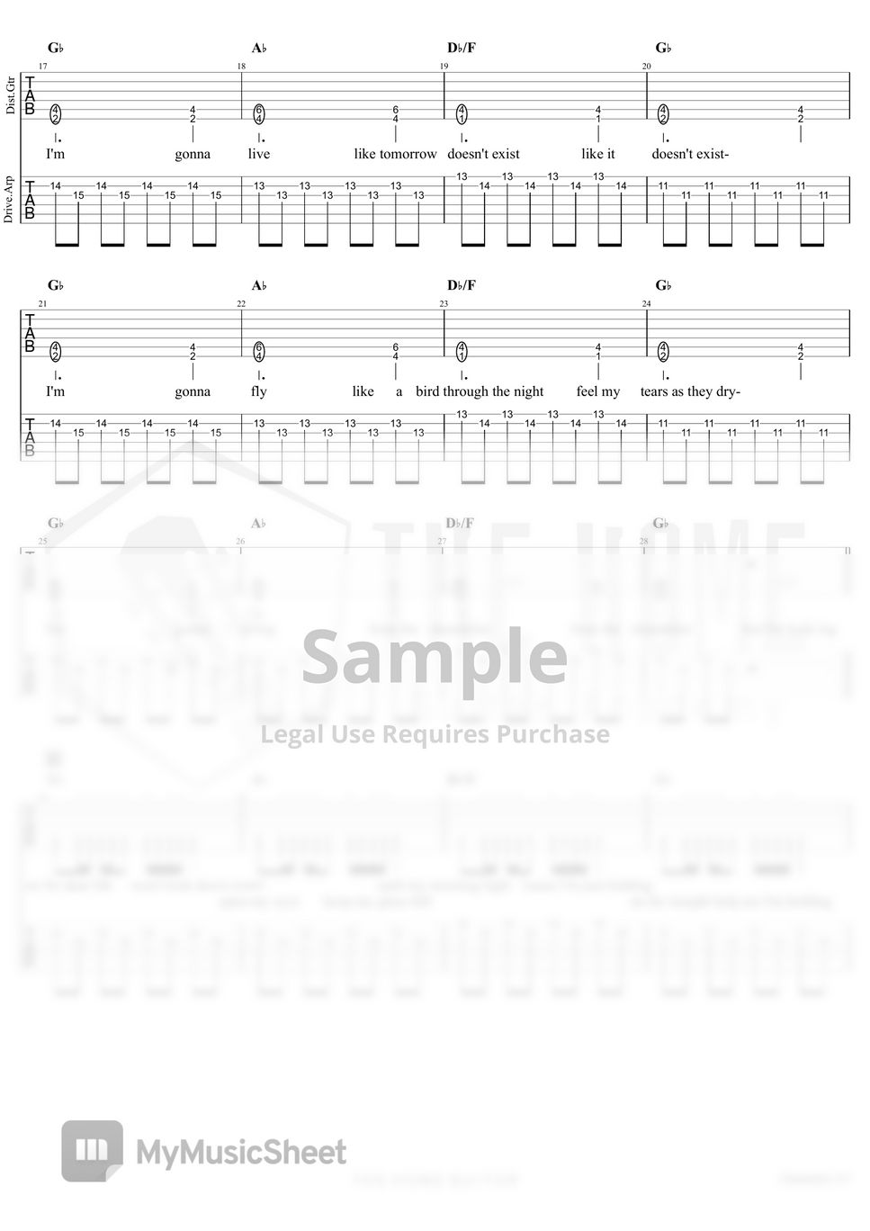 Sia - Chandelier by TheHomeGuitar