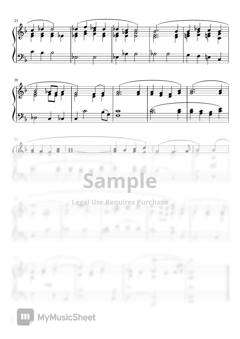 A.W.Mozart - Ave Verum Corpus (Fdur・piano solo Beginner to Intermediate) by pfkaori