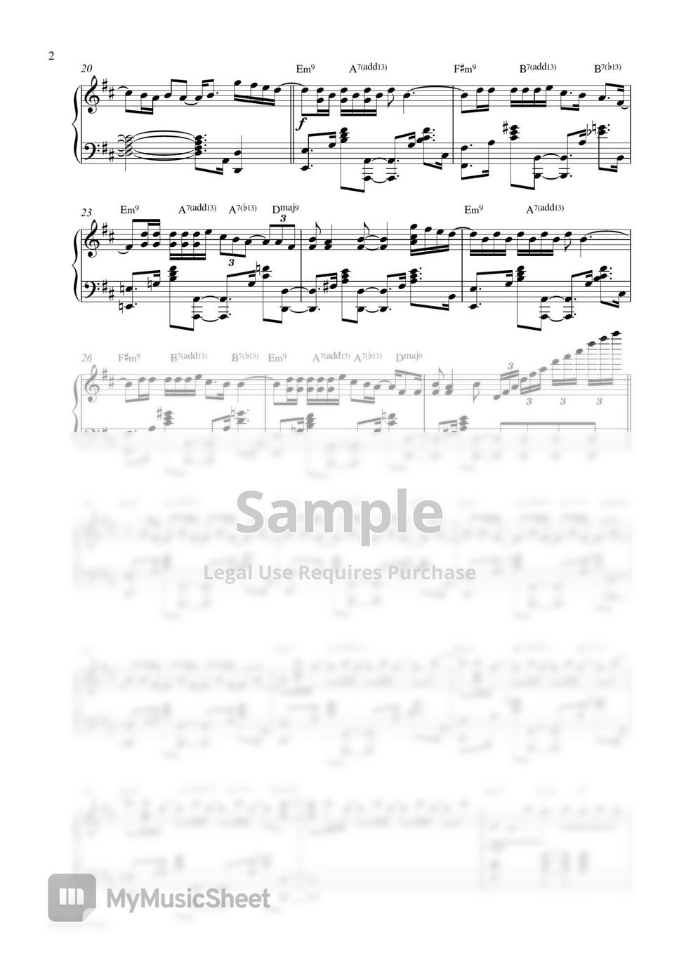 Jay Park ft. IU - GANADARA (Piano Sheet) by Pianella Piano