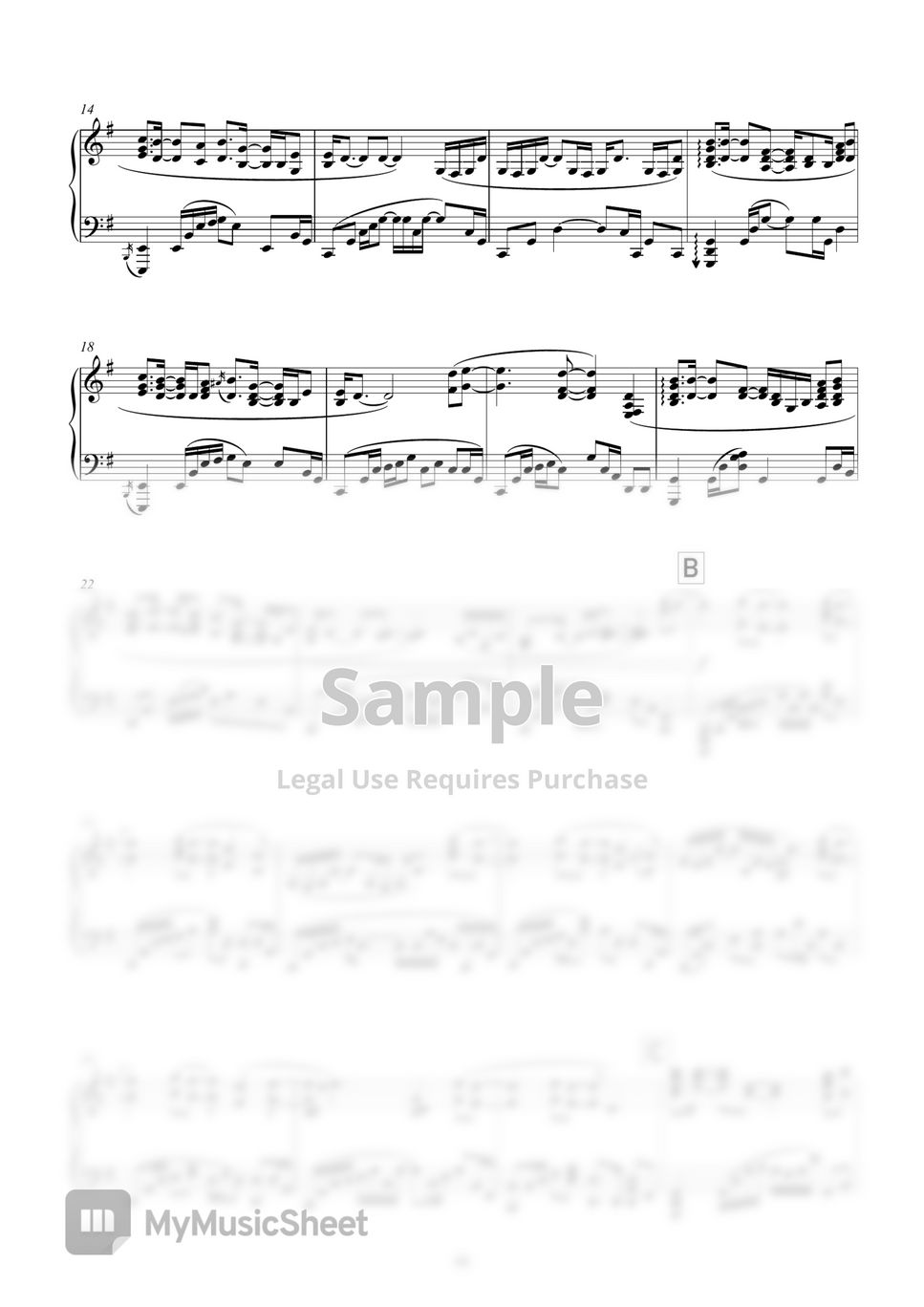 FINAL FANTASY XIV Close In The Distance Masayoshi Soken Sheets By 