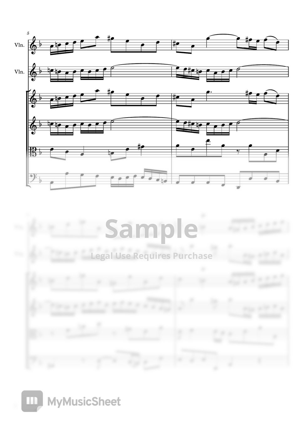 Johann Sebastian Bach - Double Violin Concerto in D minor BWV1043 Vivace by poon