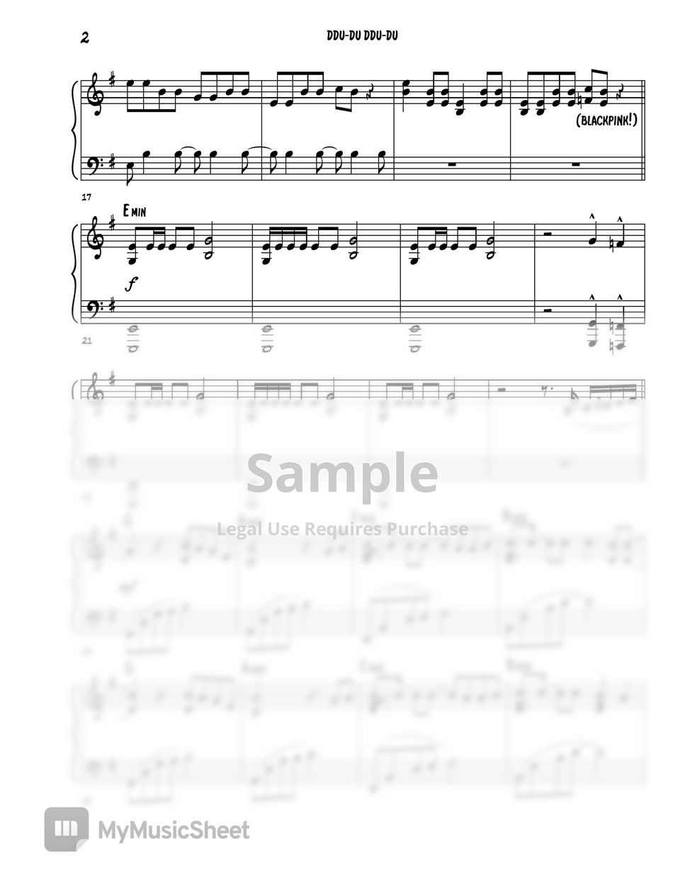 BLACKPINK - DDU-DU DDU-DU (solo piano arrangement)